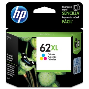 Hp, HP 62Xl Envy 5640 color Tintenpatrone, Hewlett Packard Tintenpatrone, farbig, No.62XL, C2P07AE, (415 Seiten)