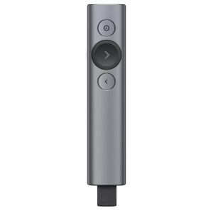Logitech, Logitech Spotlight Präsentationsfernbedienung schiefer, Logitech Presenter Spotlight Schiefergrau