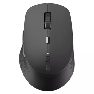 Rapoo, Rapoo M300 Silent Maus, Rapoo M300 Silent - Maus - optisch - 7 Tasten - kabellos - 2.4 GHz, Bluetooth 4.0, Bluetooth 3.0 - kabelloser Empfänger