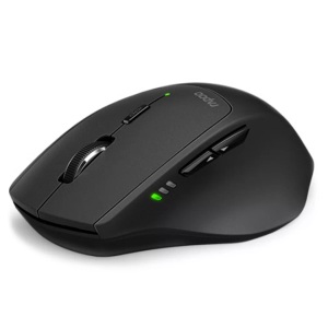 Rapoo, Rapoo Multi-Mode Mouse Mt550 Wireless, RAPOO Wireless Laser Mouse 17745 MT550 Multi-Mode black