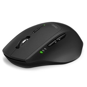 Rapoo, Rapoo Multi-Mode Mouse Mt550 Wireless, RAPOO Wireless Laser Mouse 17745 MT550 Multi-Mode black