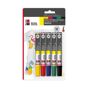 Marabu, Marabu Textilstift Painter 5 St?ck, Marabu Textilmarker Painter 5 Stück