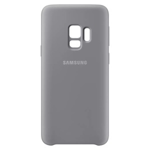 Samsung, Samsung Galaxy S9 Galaxy Silikon Cover Hülle Grau (EF-PG960TJEGWW), Samsung - Silicone, Hardcase für Smartphone Galaxy S9, Grau