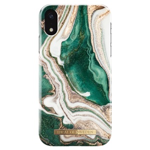 IDEALOFSWEDEN, iDeal of Sweden iPhone Xr Hardcase Hülle Golden Jade Marble (IDFCAW18-I1861-98), iDeal of Sweden iPh XR Jade Marble ? Handyhülle/Handy Tasche ? Pacific Blue