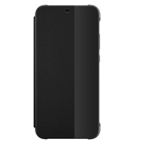 Huawei, Huawei P20 Lite Tasche Smart View Flip Cover Schwarz (51992313), Huawei - View Cover, *XNoir Black