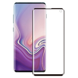 EIGER, Eiger Samsung Galaxy S10 Vollbild 3D Panzer Glas Display Schutzfolie mit Rahmen Schwarz (EGSP00353), 
