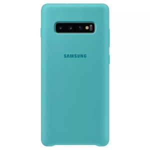 Samsung, Samsung Galaxy S10 Plus Galaxy Silikon Cover Hülle Grün (EF-PG975TGEGWW), Samsung - Silicon, Hardcase für Galaxy S10+, Grün