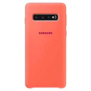 Samsung, Samsung Galaxy S10 Galaxy Silikon Cover Hülle Berry Pink (EF-PG973THEGWW), Samsung - Silicon, Hardcase für Galaxy S10, Korall