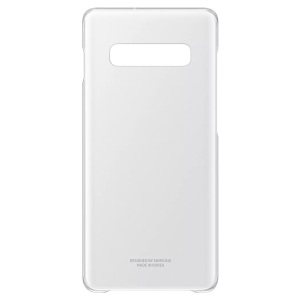 Samsung, Samsung Galaxy S10 Plus Clear Cover Hülle Transparent (EF-QG975CTEGWW), Samsung - Clear (Galaxy S10+), Hardcase für Smartphones, Transparent