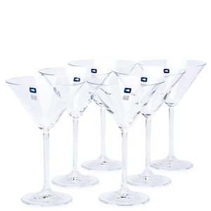 LEONARDO, Leonardo Cocktailglas, 6 Stück, LEONARDO Martiniglas »Leonardo Daily 270 ml«, (6 tlg.)
