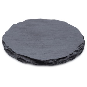 undefined, Schieferplatte rund, Balthasar - Schieferplatte, 10 x cm, Black