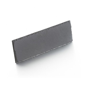 undefined, Schieferplatte schwarz 100, Balthasar - Schieferplatte, 10 x 30 cm, Black