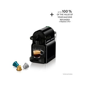 Nespresso, Nespresso Inissia Kapselmaschine, Nespresso Inissia Kaffeemaschine von De'Longhi Schwarz