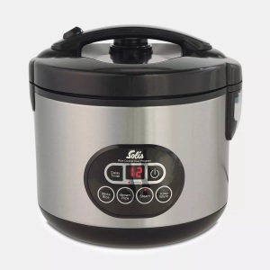 Solis, Solis Rice Cooker DUO Program - Reiskocher (Schwarz/Silber), Solis Duo Program Typ 817 Reiskocher