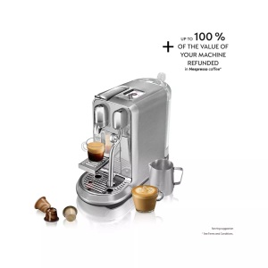 Sage, Sage Nespressomaschine, Sage Creatista Plus Stainless Steel Nespressomaschine ? Nespresso Maschine Original ? Edelstahl