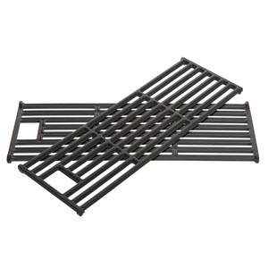 OUTDOORCHEF, Outdoorchef 18.212.01 Gusseisen Grillroste RTG 2 Stück - Grillrost (Schwarz), 