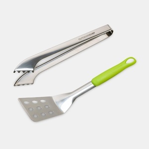 OUTDOORCHEF, Outdoorchef Besteckset Starter - Grillzubehör (Grün/Silber), 