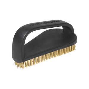 OUTDOORCHEF, Outdoorchef 14.421.22 Trichterbürste - Bürste (Schwarz/Messing), Outdoorchef Trichterbürste | 8 × 7.5 × 15.5 cm