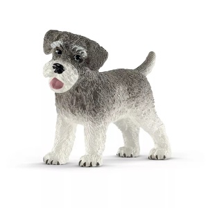 Schleich, Schleich Farm World - Schleich Zwergschnauzer (5,5x3,8) in grau, schleich® 13892 Farm World ? Zwergschnauzer