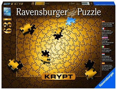 Ravensburger, Ravensburger Puzzle Krypt Gold, 631 Teile, Ravensburger Puzzle 15152 - Krypt Puzzle Gold - Schweres Puzzle für Erwachsene und Kinder ab 14 Jahren mit 631 Teilen