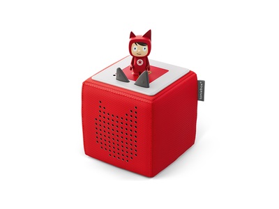TONIES, Tonies Toniebox - Lautsprecher (Rot/Weiss), tonies Toniebox Starterset Rot (De)