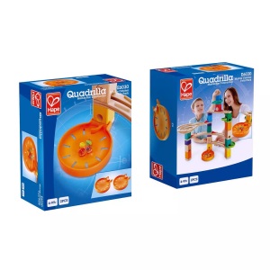 Hape, Hape Quadrilla Murmel-Stopp, Kugelbahn-Zubehör MURMEL-STOPP 2er-Set