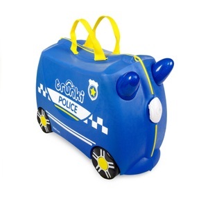 Trunki, Trunki Koffer Polizei, TRUNKI Trolley »Polizei Blau«, 4 St. Rollen