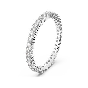 Swarovski, Swarovski Classic Ring Damen, Swarovski - Ring mit Stein, Matrix, 58, Silberfarben