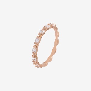 Swarovski, Swarovski Ring mit Stein Vittore 58, Swarovski - Ring mit Stein, Matrix, 58, Roségold