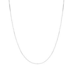 L' Atelier Gold 18 Karat by Manor, L' Atelier Gold 18 Karat by Manor Halskette Damen Weissgold 40cm, 