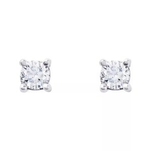Sergio Ferris, Sergio Ferris Ohrstecker Diamant ONE Size, Sergio Ferris - Ohrstecker Diamant, One Size, Weissgold