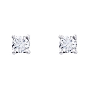 Sergio Ferris, Sergio Ferris Ohrstecker Diamant ONE Size, Sergio Ferris - Ohrstecker Diamant, One Size, Weissgold