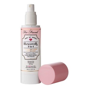 Too faced, Hangover Spray Damen Black ONE SIZE, Too faced - Hangover 3-in-1 Setting Spray ? Revitalisierender Primer und Fixierspray, 30 ml, Black