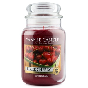 Yankee Candle, Yankee Candle - Duftkerze Black Cherry - 623 g, Yankee Candle Duftkerze »Black Cherry«