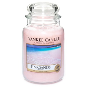 Yankee Candle, Yankee Candle Duftkerze Höhe 175 mm / Durchmesser 100 mm, Yankee Candle Duftkerze »Pink Sands«