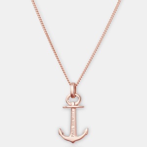 Paul Hewitt, Paul Hewitt Halskette mit Anhänger 44cm, Paul Hewitt Anchor Spirit Halsschmuck Damen