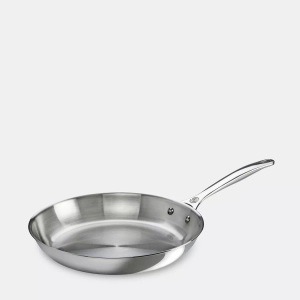 Le Creuset, Bratpfanne 3-Ply Plus, Le Creuset - Bratpfanne, 30cm, Chrom