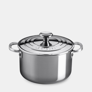 Le Creuset, Kochtopf Kochtopf, Le Creuset - Kochtopf, 20CM/3.8L, Chrom