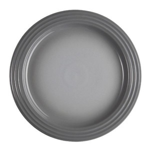 Le Creuset, Teller flach Teller flach, Le Creuset - Teller flach, 27cm, Grau