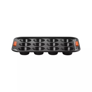 Le Creuset, Le Creuset - Muffin-Backform, 40x30cm, Black, Le Creuset - Muffin-Backform, 40x30cm, Black