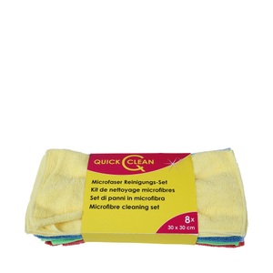 Ebnat, Ebnat Mikrofasertuch Set, Ebnat - Mikrofasertuch, 8 Stück, Sortierte Farben