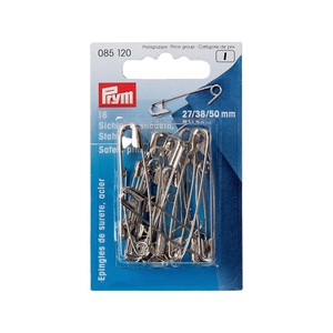 Prym, Prym Sicherheitsnadeln Stahl, silber