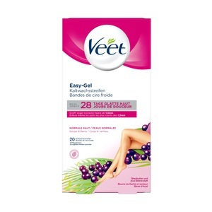 Reckitt Benckiser Deutschland GmbH, Reckitt Benckiser Deutschland GmbH Veet® EasyGrip Kaltwachs-Streifen, Veet Kaltwachsstreifen Beine und Körper normale Haut 10x 2 Stück