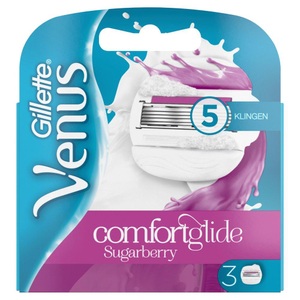 Gillette, Gillette for Women Venus Systemklingen Comfortglide, Gillette Venus Comfortglide Sugarberry - 3er