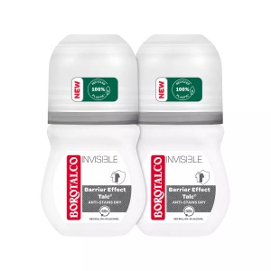 Borotalco, Borotalco Deo Roll-On Invisible Duo 2X50Ml, Borotalco Invisible Deodorant Roll-On