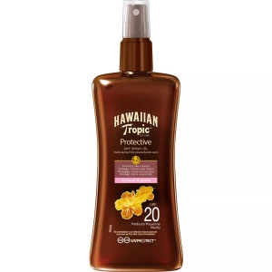 Hawaiian Tropic, Hawaiian Tropic Dry Spray Oil 200ml, HAWAIIAN Tropic Protective Sonnenöl LSF 20 (200ml)