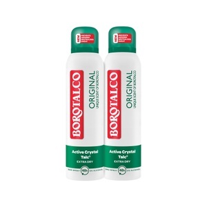 Borotalco, Borotalco Original Fresh Deo Spray Duo Damen 2 x 150ml, Borotalco Original Deospray