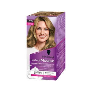 Perfect Mousse, Perfect Mousse Tönung 800 mittelblond, Schwarzkopf Perfect Mousse 800 Mittelblond (1 Stk)