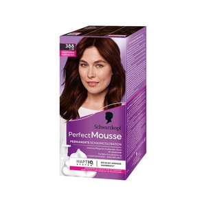 Perfect Mousse, Perfect Mousse Haartönung 388 Dunkles Rotbraun 93ml, Perfect Mousse Haartönung 388 Dunkles Rotbraun 93ml
