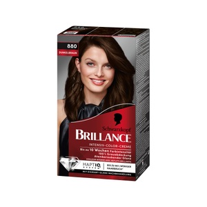 Schwarzkopf, Schwarzkopf 880 Dunkelbraun (1 Stück), Schwarzkopf BRILLANCE 880 Dunkelbraun (1 Stk)